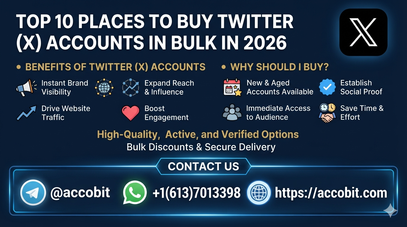 Top 10 Places to Buy Twitter (X) Accounts in Bulk in 2026