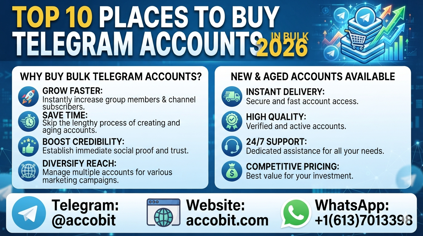 Top 10 Places to Buy Telegram Accounts in Bulk in 2026